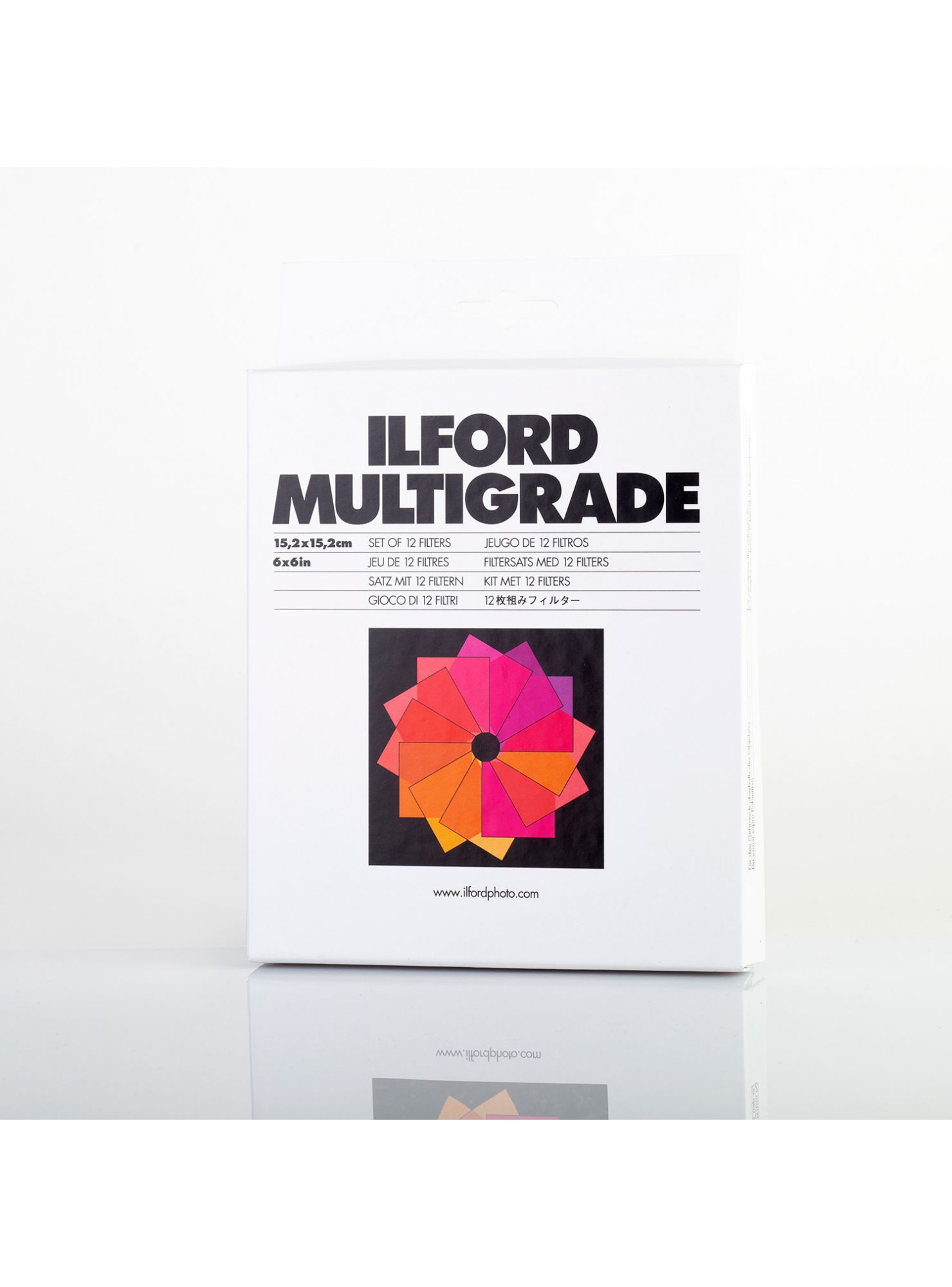 Ilford - Lot de 12 filtres Multigrades 15.2 x 15.2 cm