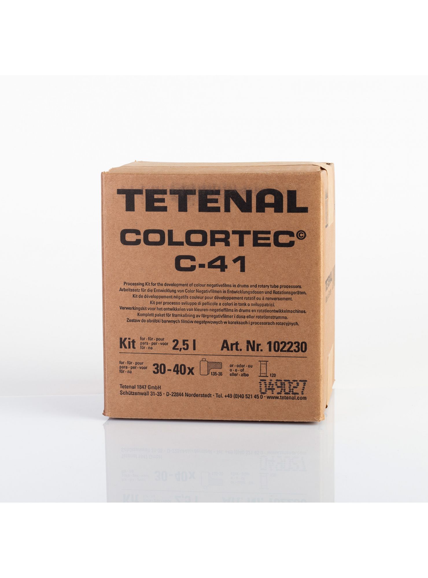 Kit Colortec C41 - 2,5L