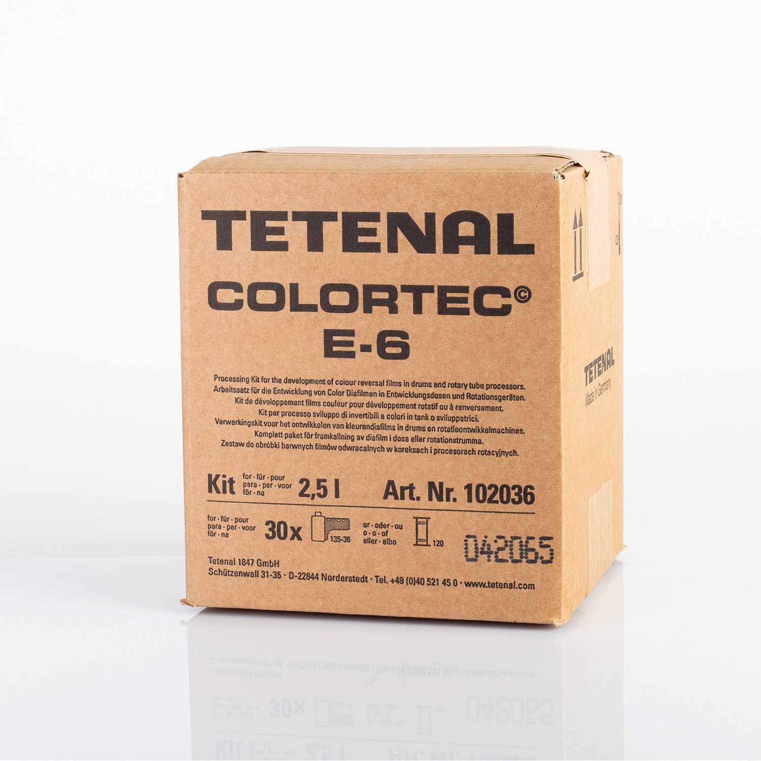 Kit Colortec E-6 - 2,5L
