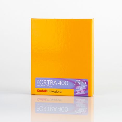 KODAK Portra 400 NEW - 10 plan films 4x5