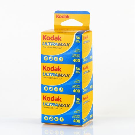Kodak Ultramax 400 - 135-36 - Pack de 3 films